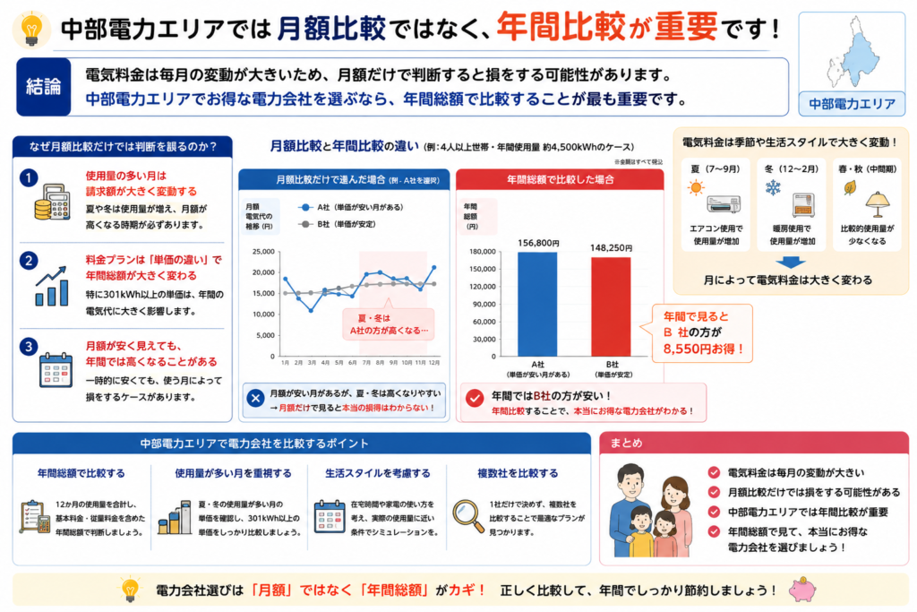 年間比較 重要