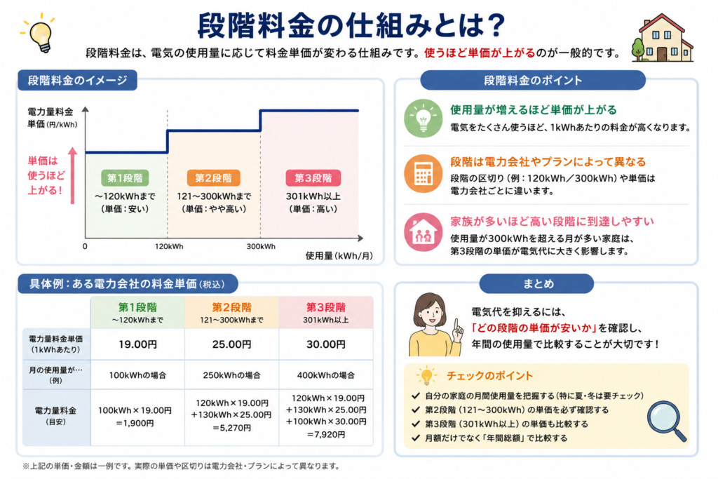 段階料金 仕組み
