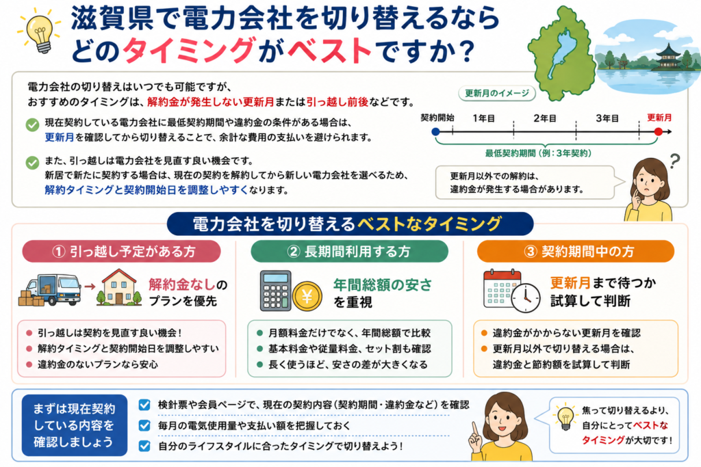 切り替えタイミング