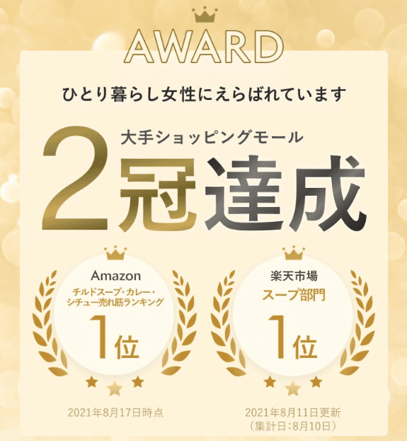 GREEN SPOON 受賞歴