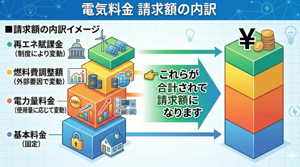 電気料金 内訳