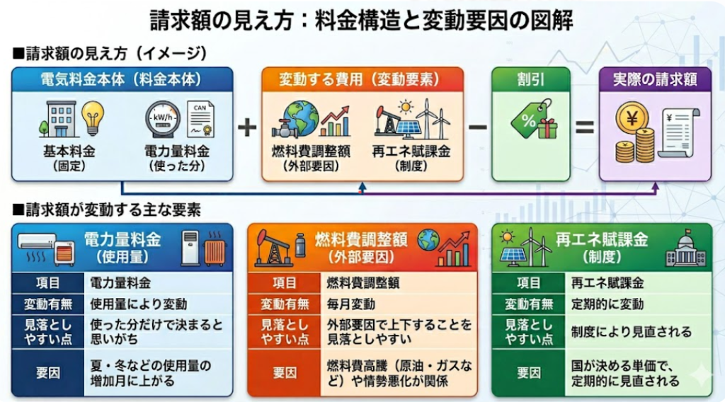 請求額 見え方