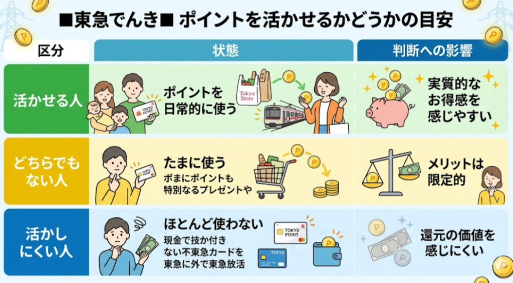 東急でんき ポイント 活かす