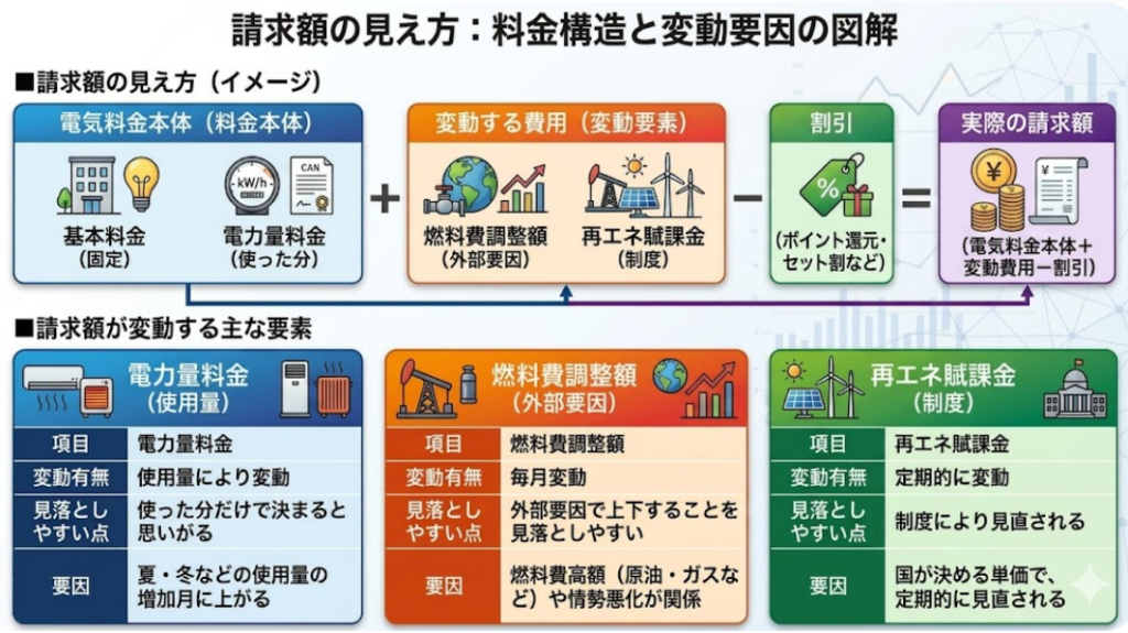 請求額 見え方