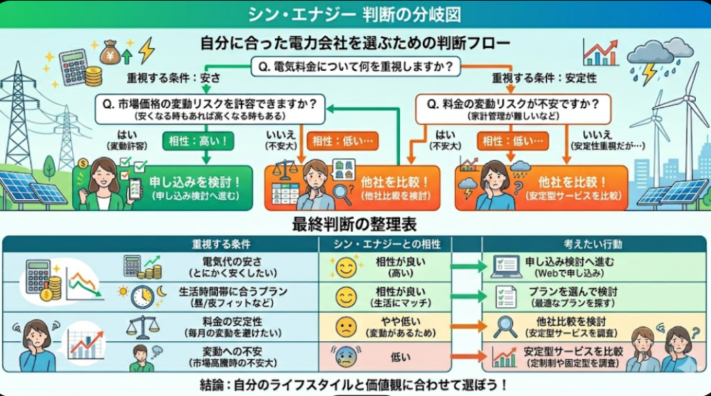 シン・エナジー 最終 分岐図