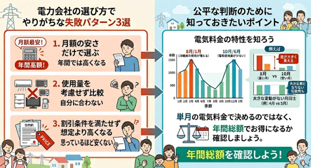 年間総額 比較 重要