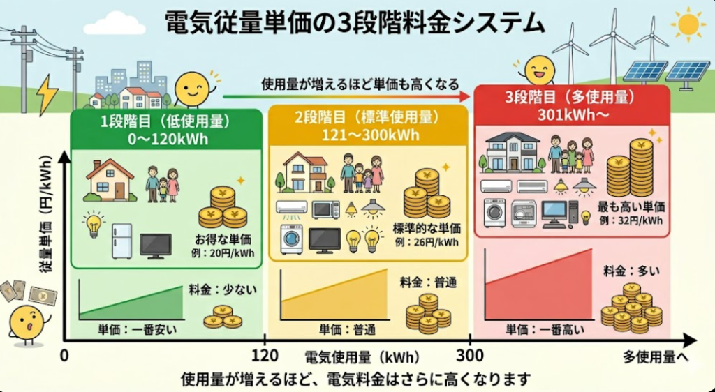 電気従量単価 推移