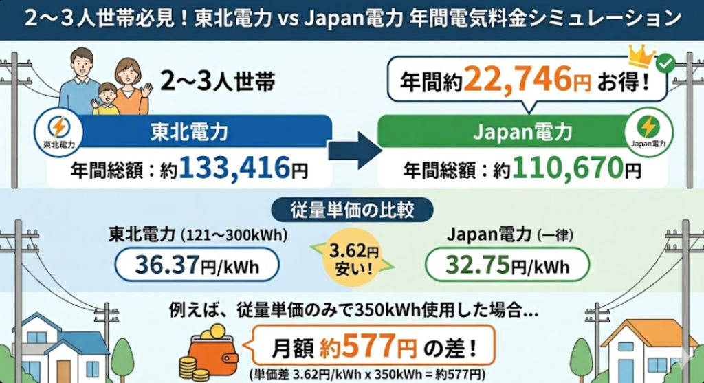 新潟県 2〜3人暮らし 比較