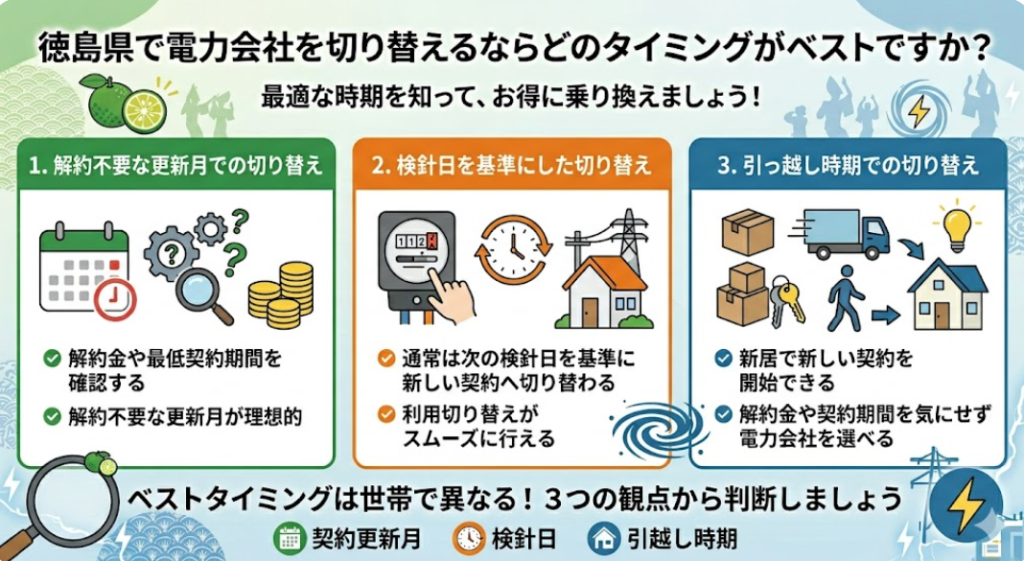 電力会社 切り替え ベストタイミング