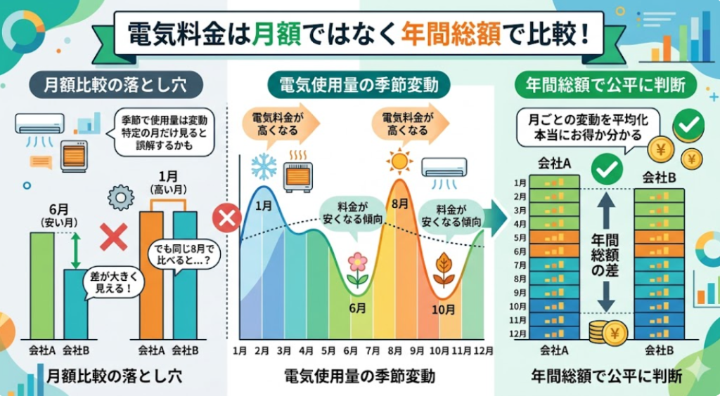 月額料金 年間料金 比較
