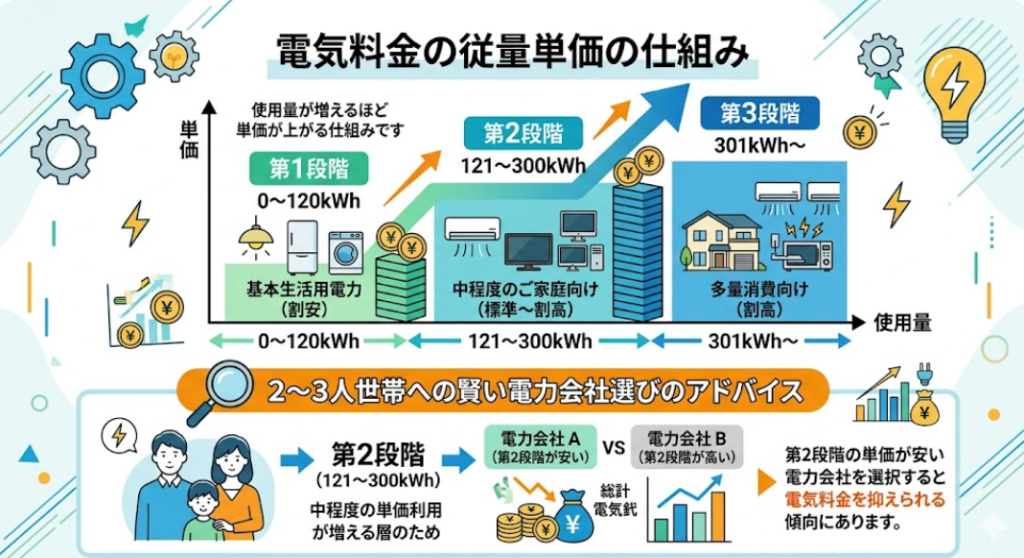 電気使用量 単価 推移
