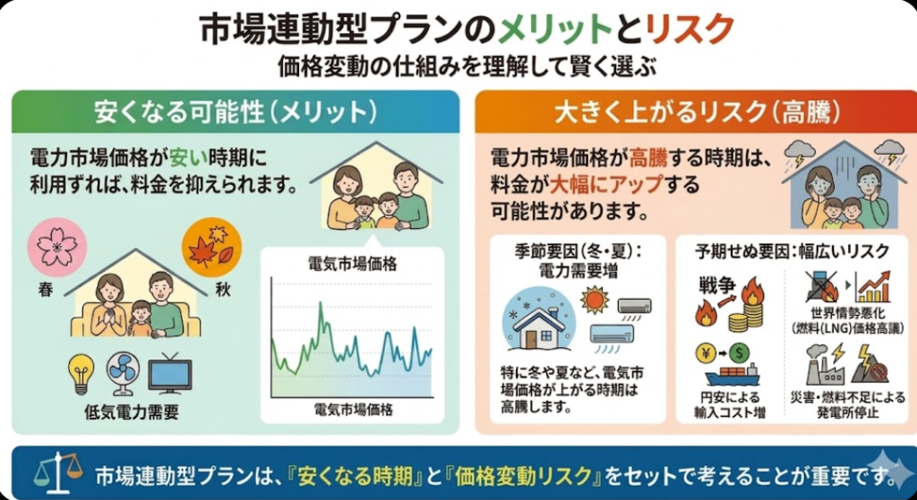 市場連動型 メリット