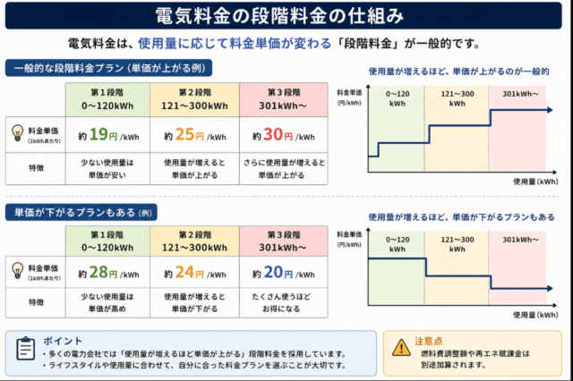 段階料金 仕組み