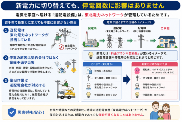 岩手県 停電回数