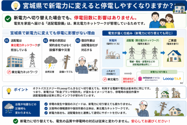 新電力 停電