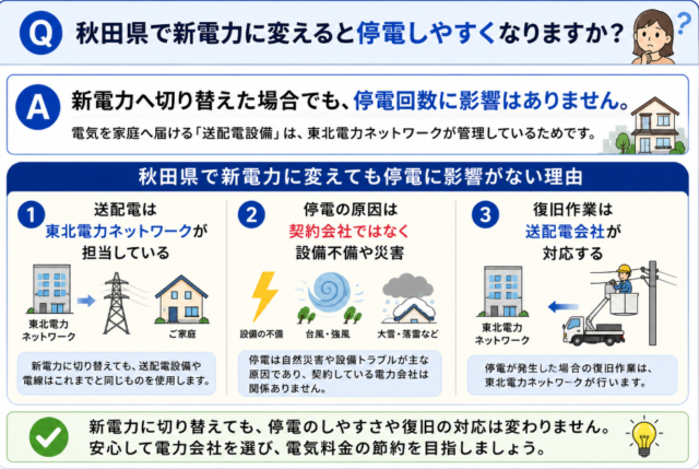 新電力 停電