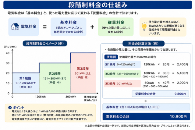 段階制料金 仕組み