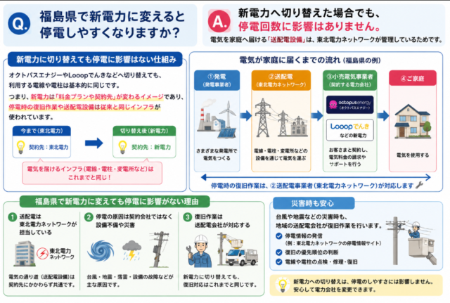 新電力 停電