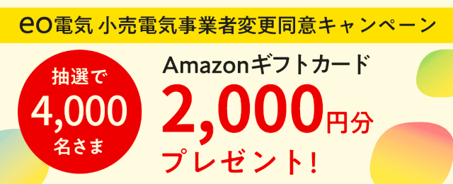 eo電気 キャンペーン