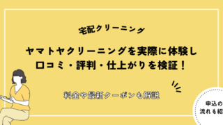 ヤマトヤクリーニング 口コミ