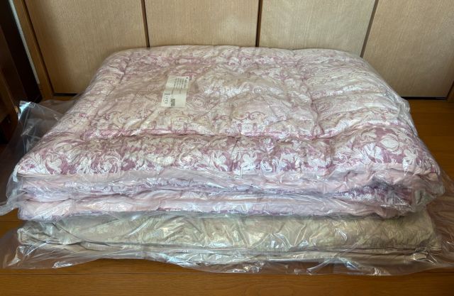 リナビス 布団受け取り 圧縮