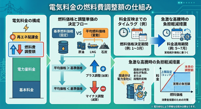 燃料調整額の仕組み