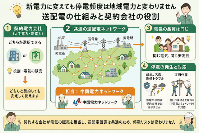 送配電の仕組み